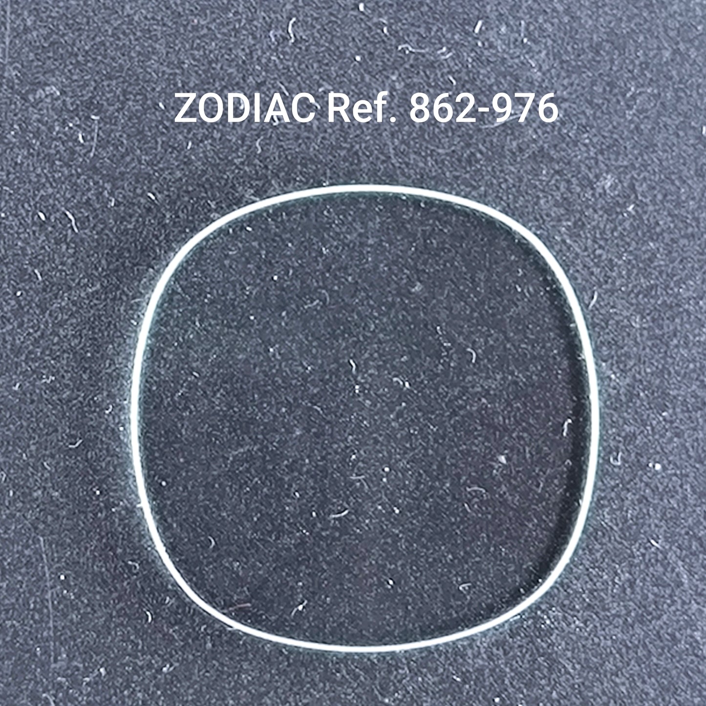 ZODIAC SST36000 - orig. NOS mineral Uhrglas - Vintage - Ref. 862-976