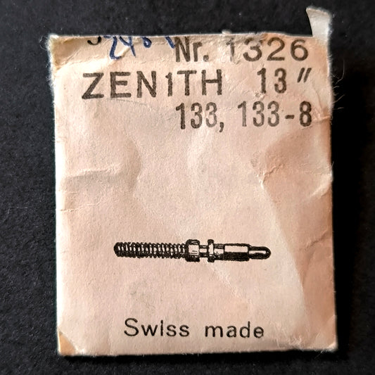 Zenith - Cal. 133 =ident. Cal. 133-8 - Aufzugwelle / Winding Stem - NOS - Vintage - Part Nr. 401