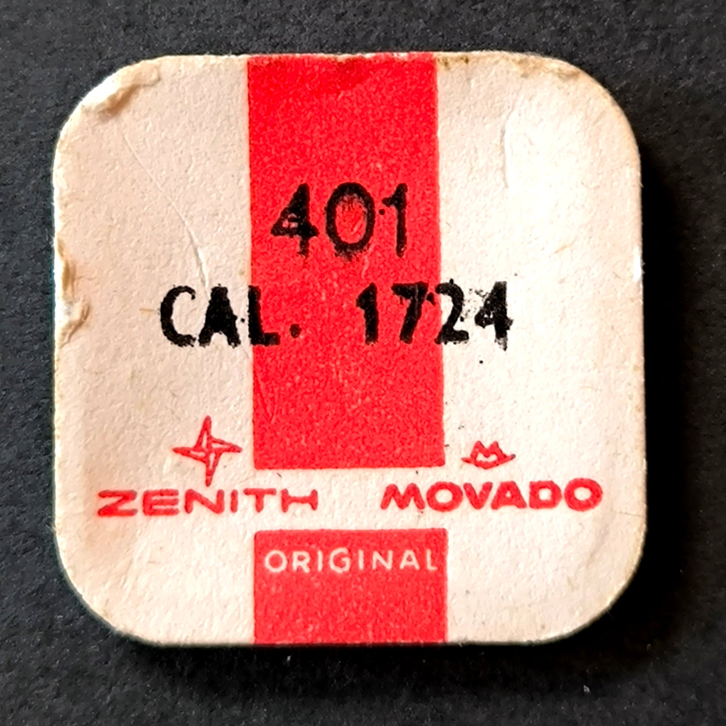 Zenith - Cal. 1724 - Aufzugwelle / Winding Stem - NOS - Vintage - Part Nr. 401