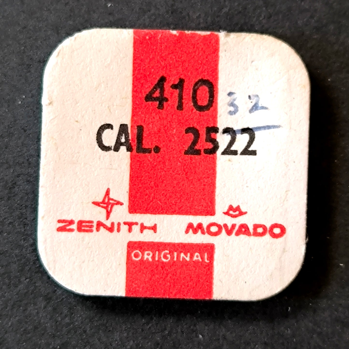 Zenith - Cal. 2522 =ident. Cal. 2532, ... - Aufzugsrad - Winding Pinion - NOS - Vintage - Part Nr. 410