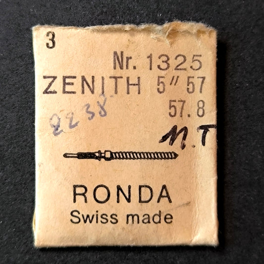 Zenith - Cal. 57 =ident. Cal. 57.8 - Aufzugwelle / Winding Stem - NOS - Vintage - Part Nr. 401