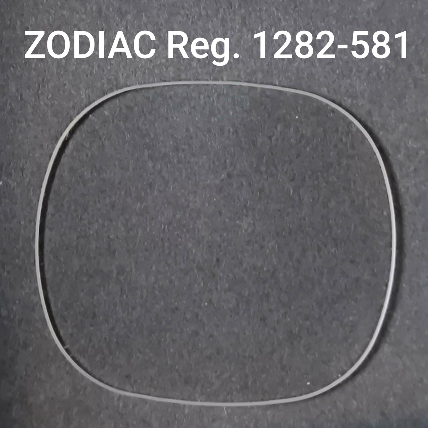 ZODIAC - orig. NOS Mineral Uhrglas - Vintage - Ref. 1282-581