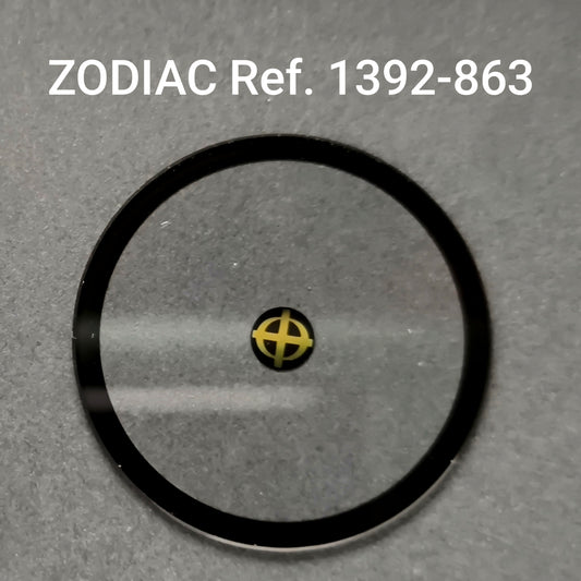 ZODIAC Astrographic - Mineralglas - Vintages NOS - Ref. 1392-863