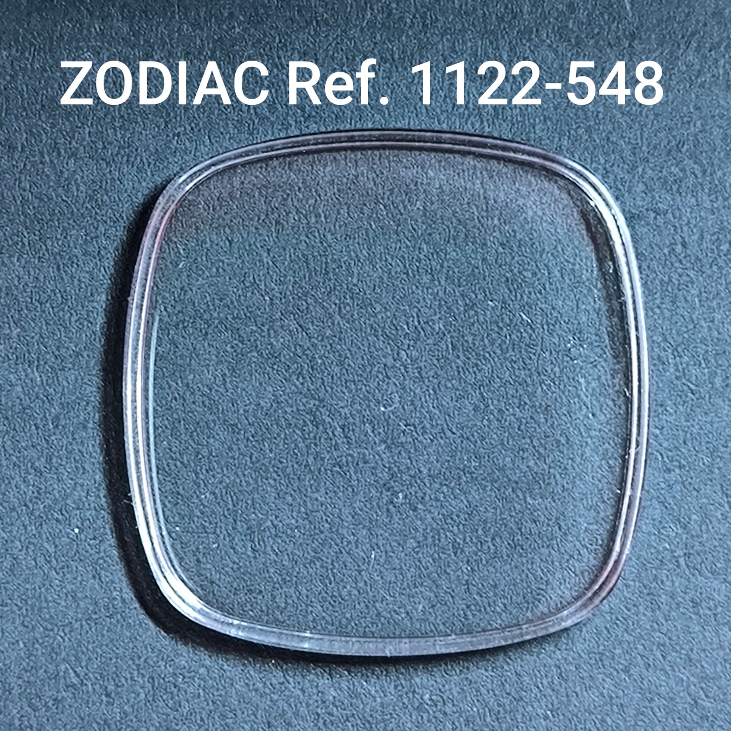 ZODIAC - orig. NOS Uhrglas - Vintage - Ref. 1122-548