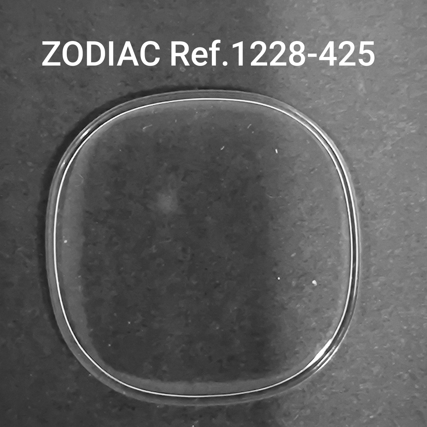 ZODIAC - orig. NOS Uhrglas - Vintage - Ref. 1228-425