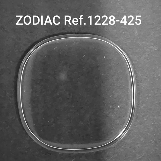 ZODIAC - orig. NOS Uhrglas - Vintage - Ref. 1228-425