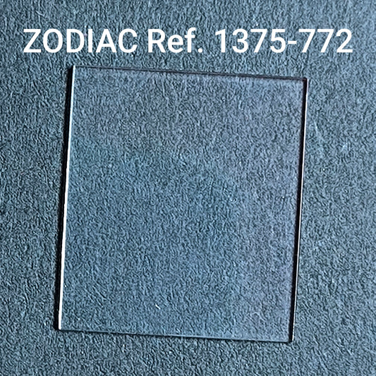 ZODIAC - orig. NOS Mineral Uhrglas - Vintage - Ref. 1375-772