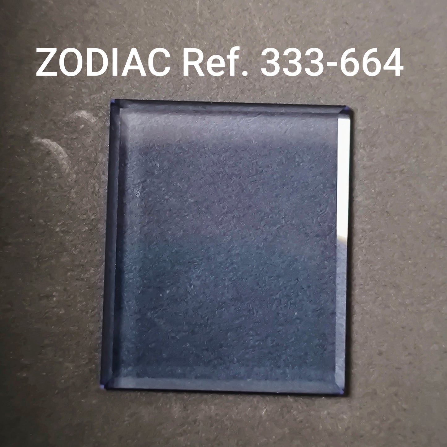 NOS - Mineral Form Uhrglas - ZODIAC - Ref. 333-664 - Vintage