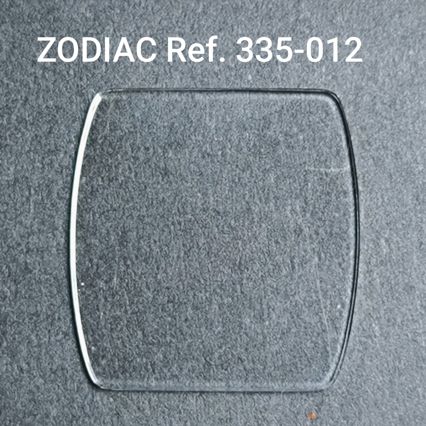 ZODIAC - orig. Uhrglas - NOS - Mineral - Vintage - Ref. 335-012