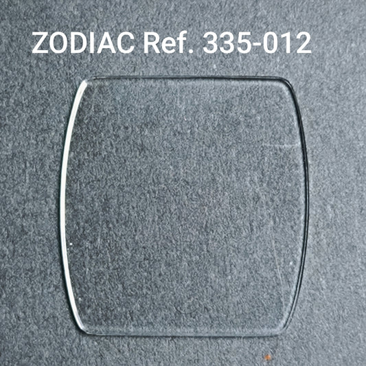 ZODIAC - orig. Uhrglas - NOS - Mineral - Vintage - Ref. 335-012