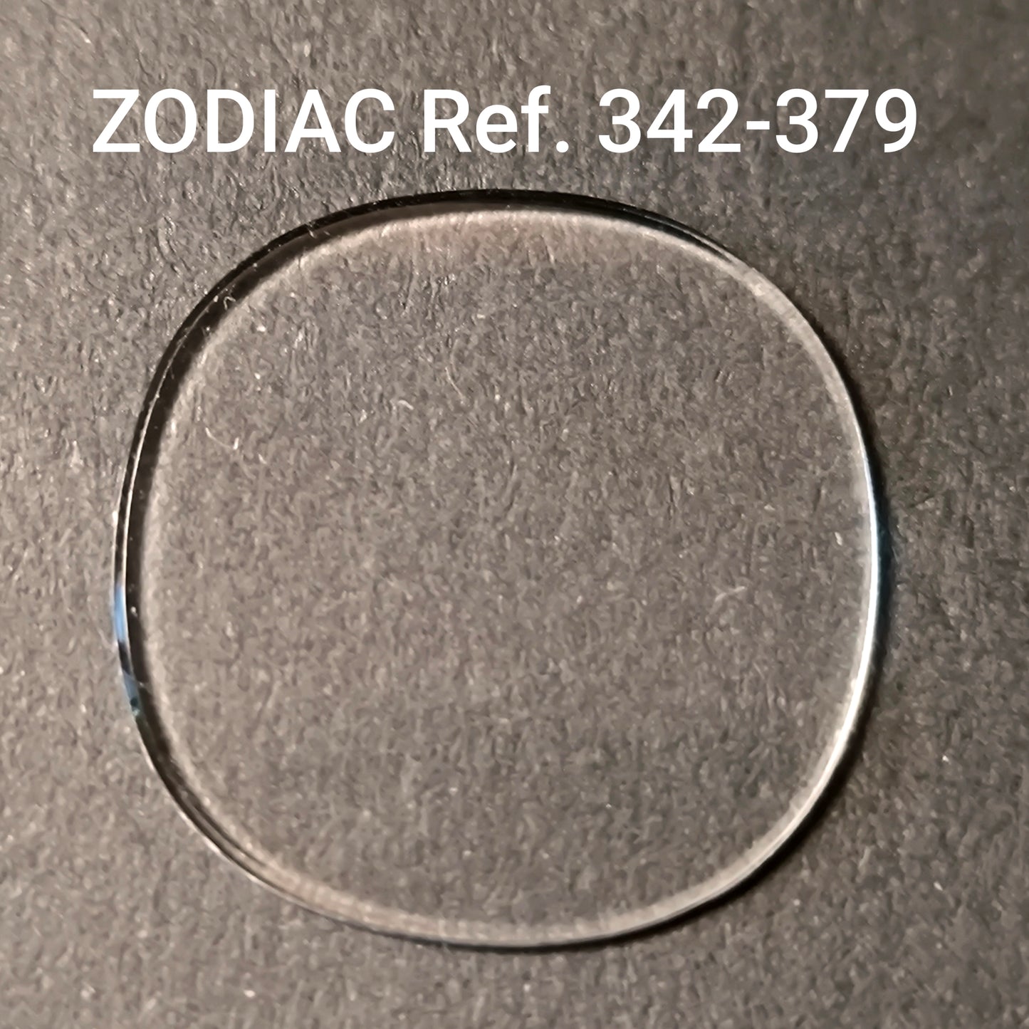 ZODIAC - orig. NOS Uhrglas - Vintage - Ref. 342-379