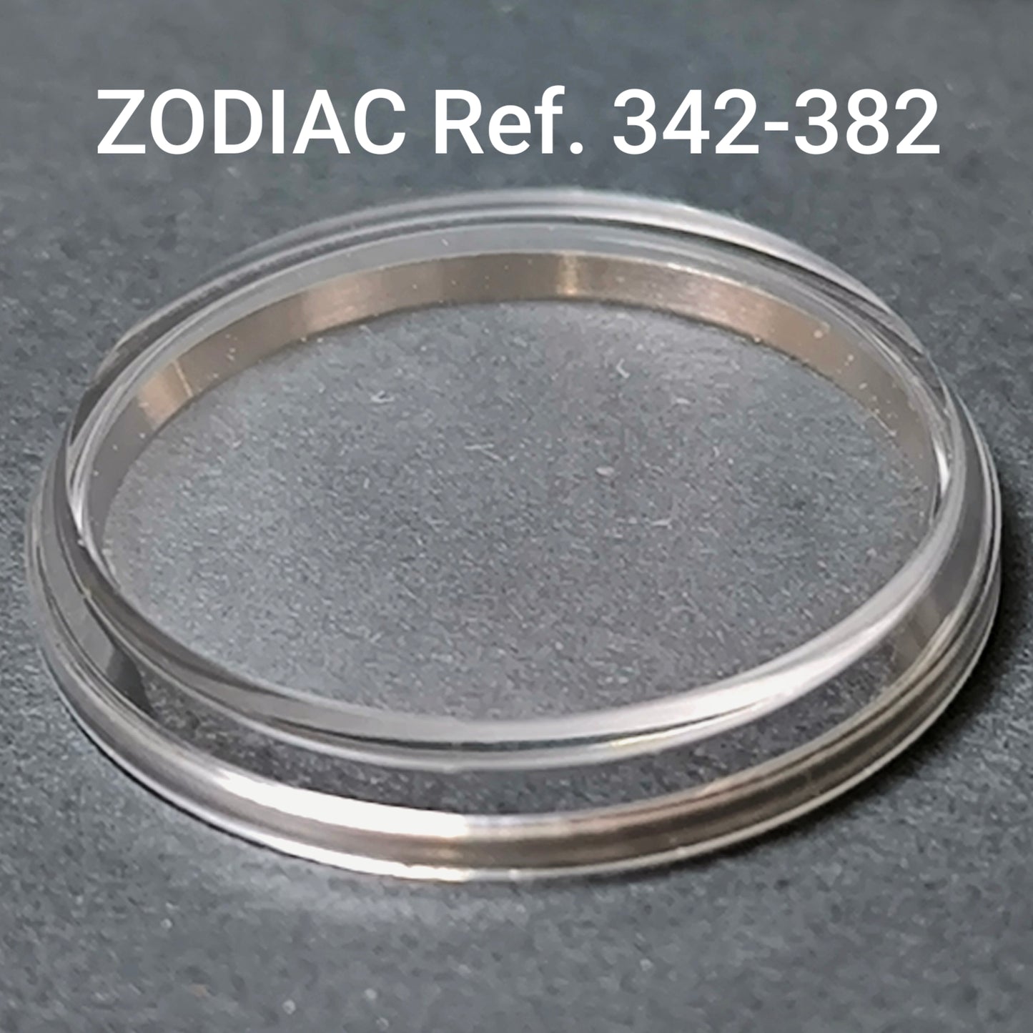 ZODIAC - orig. NOS Uhrglas - ATC - Vintage - Ref. 342-382