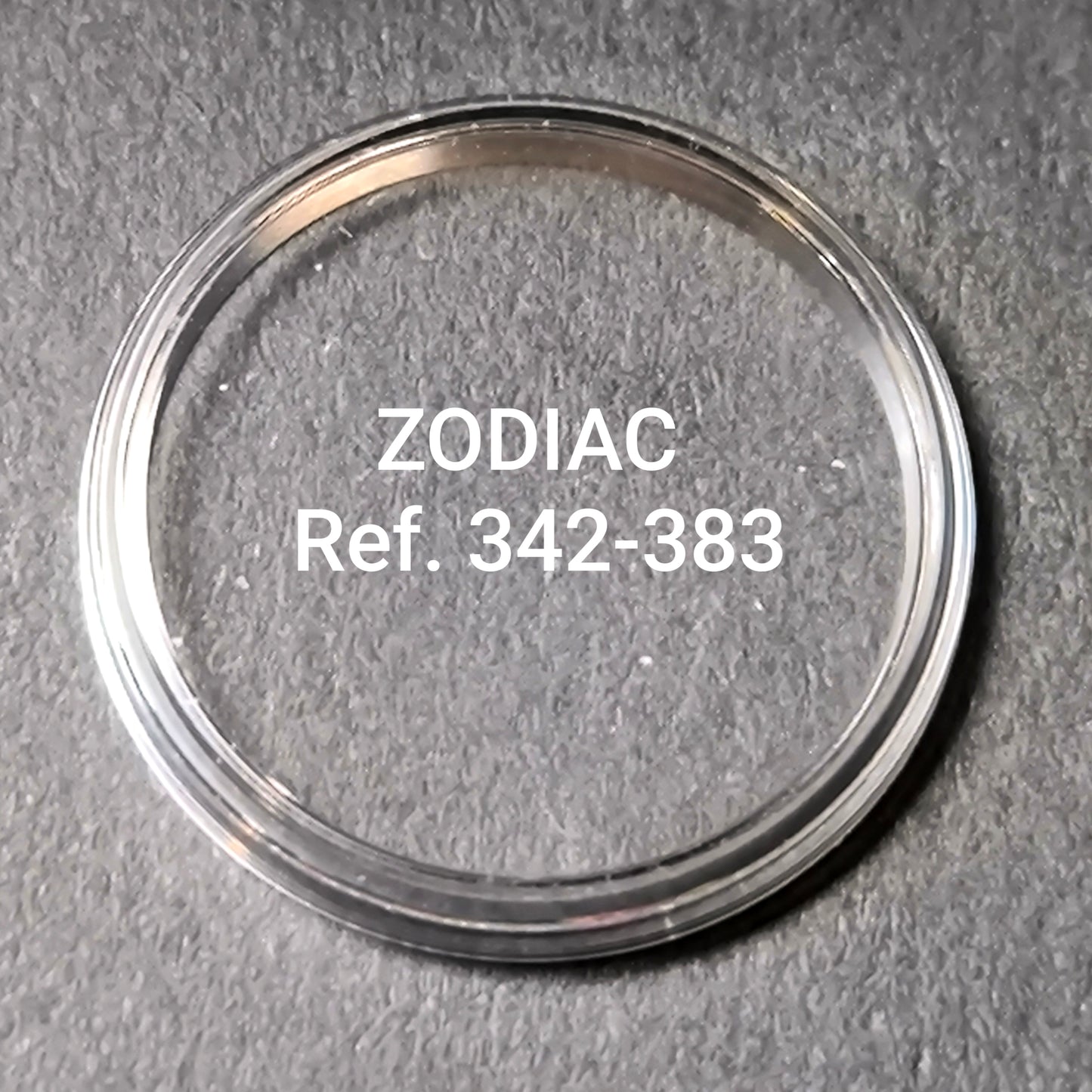 ZODIAC - orig. NOS ATC Uhrglas - Vintage - Ref. 342-383