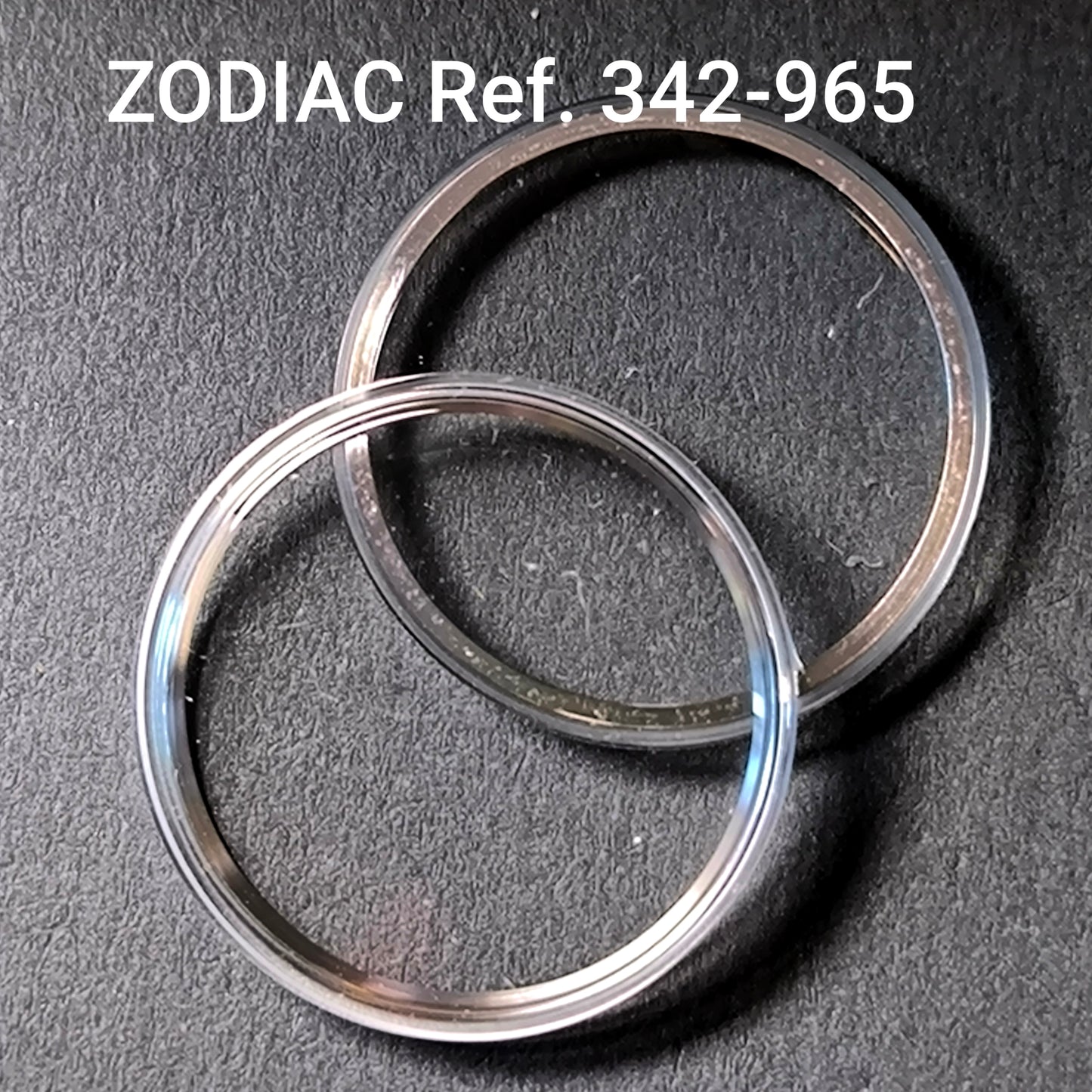 ZODIAC - orig. NOS ATC Uhrglas - Vintage - Ref. 342-965