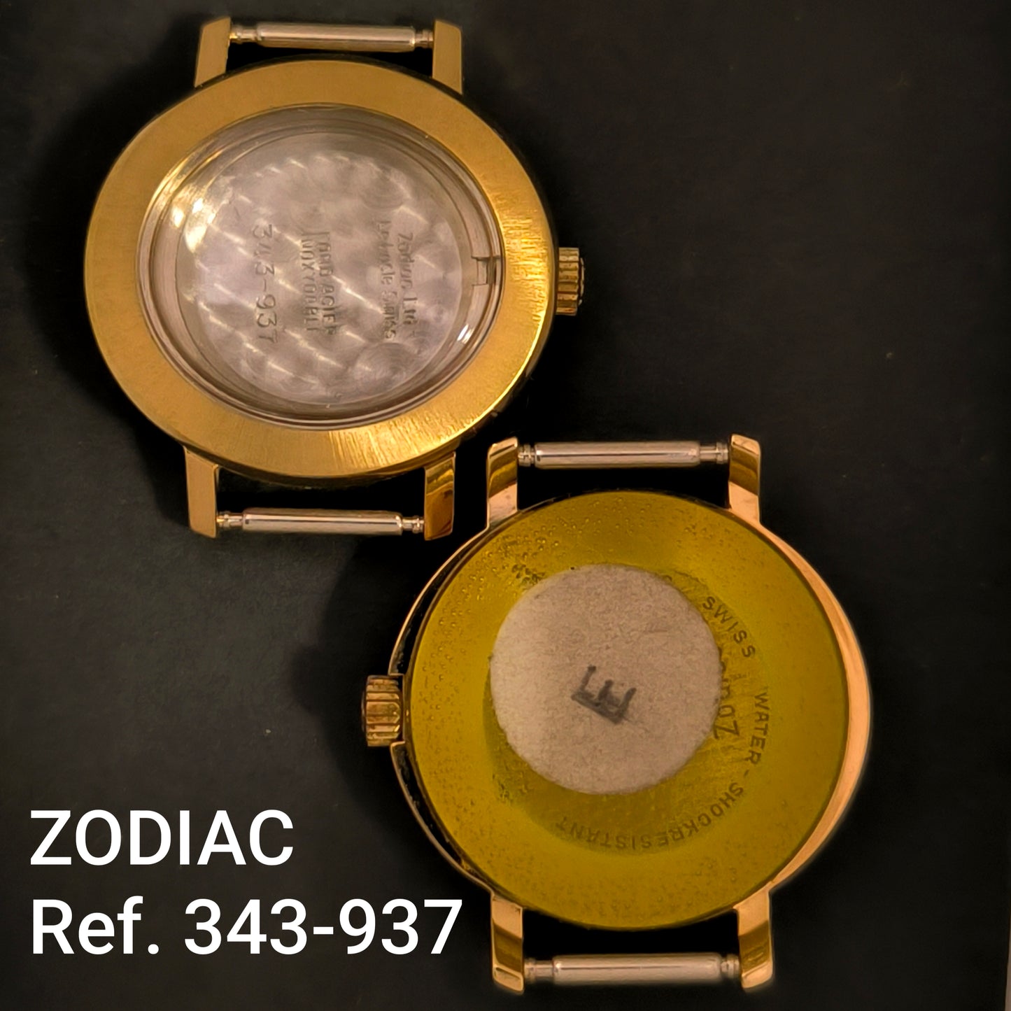 ZODIAC - Vintage NOS - orig. Gehäuse, Glas & Krone - Automatic - Dbl - Ref. 343-937