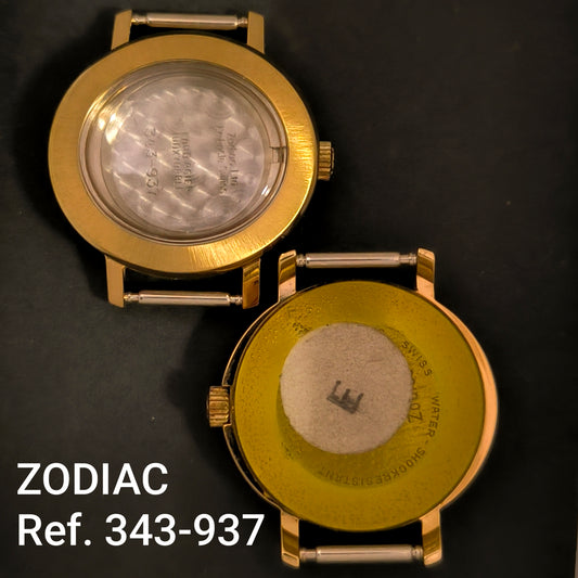 ZODIAC - Vintage NOS - orig. Gehäuse, Glas & Krone - Automatic - Dbl - Ref. 343-937