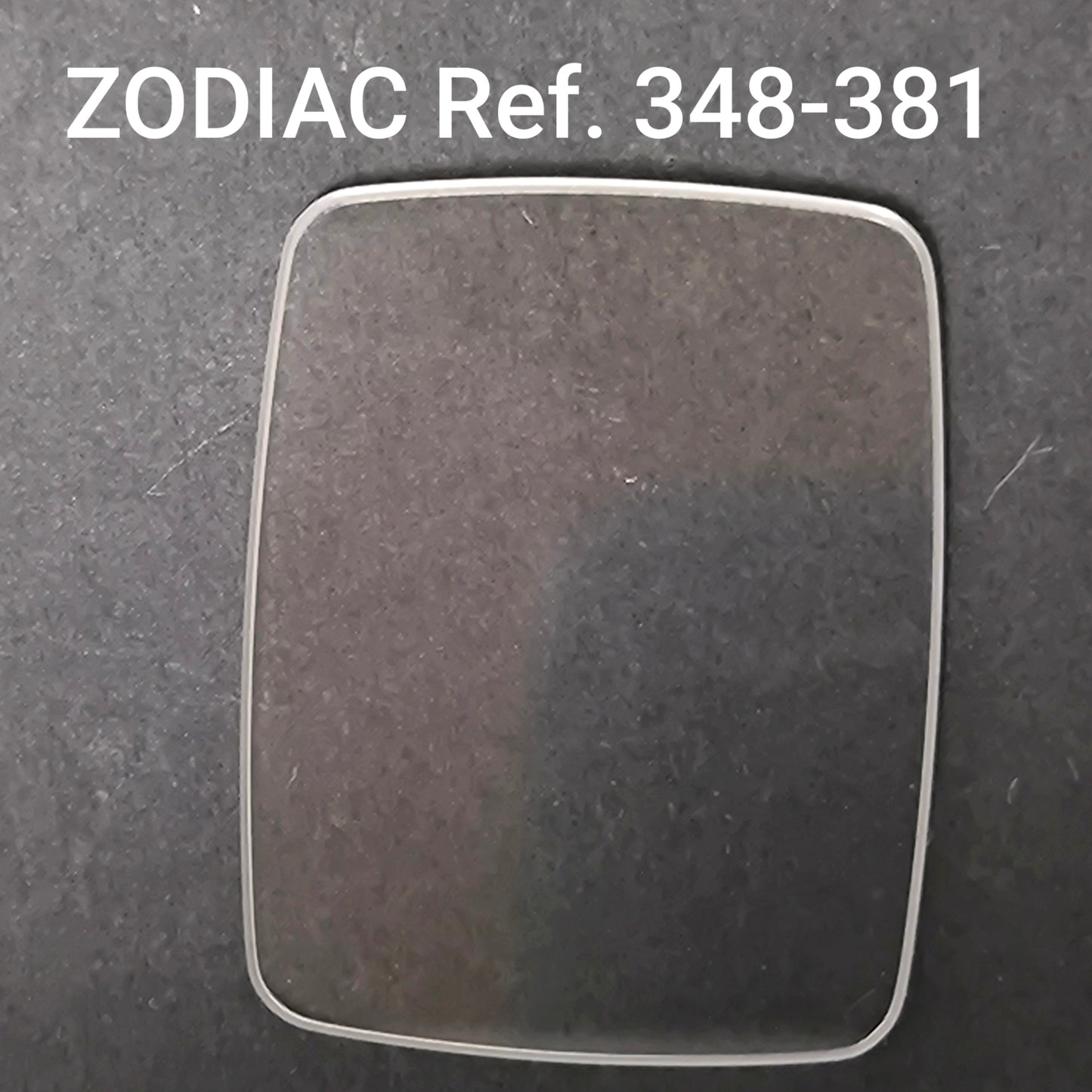 NOS - Mineral Form Uhrglas - ZODIAC - Ref. 348-381 - Vintage