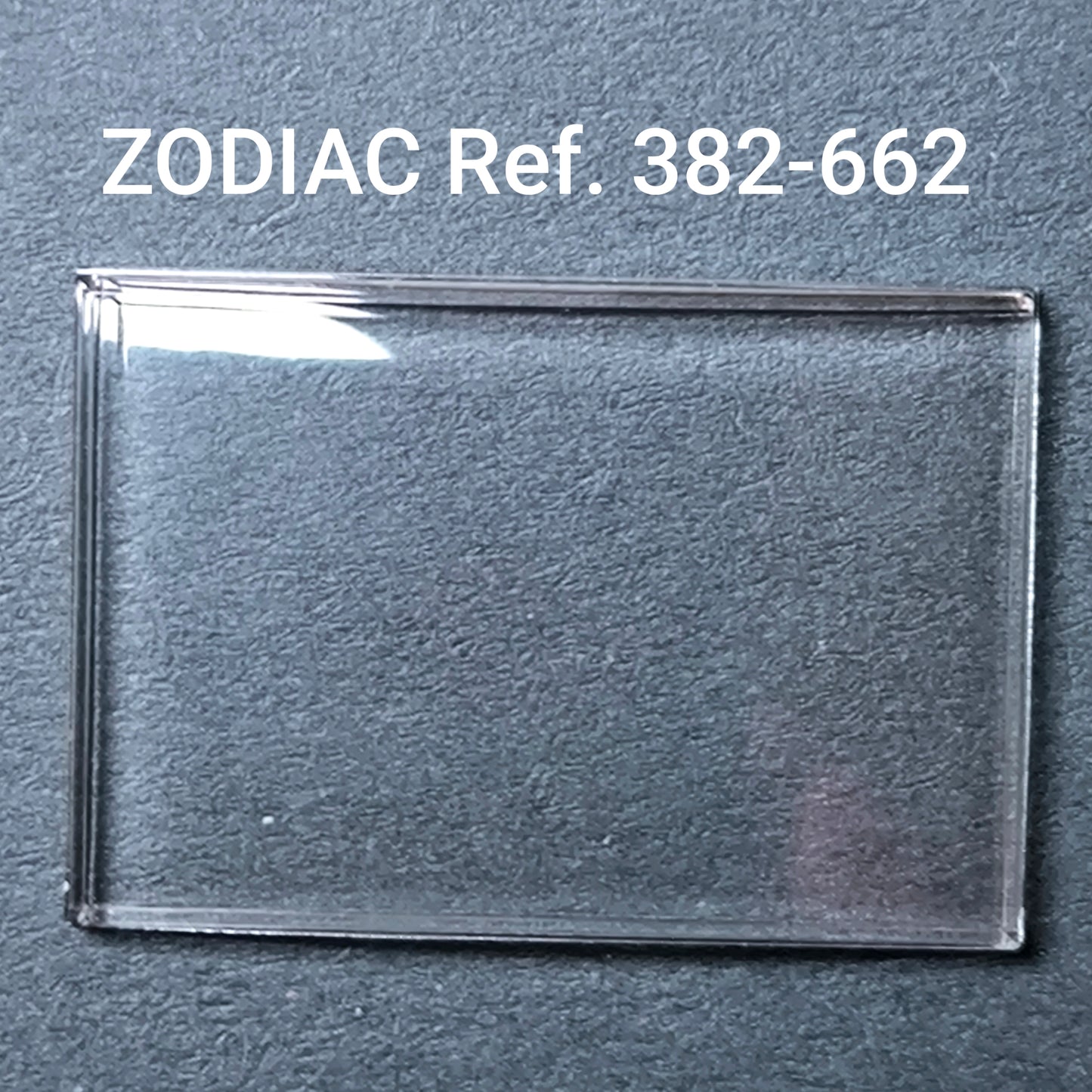 ZODIAC - orig. NOS Uhrglas - Vintage - Ref. 382-662