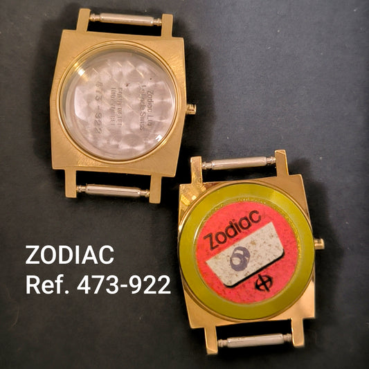 ZODIAC - Vintage NOS - orig. Gehäuse, Krone & Glas - Dbl - Ref. 473-922