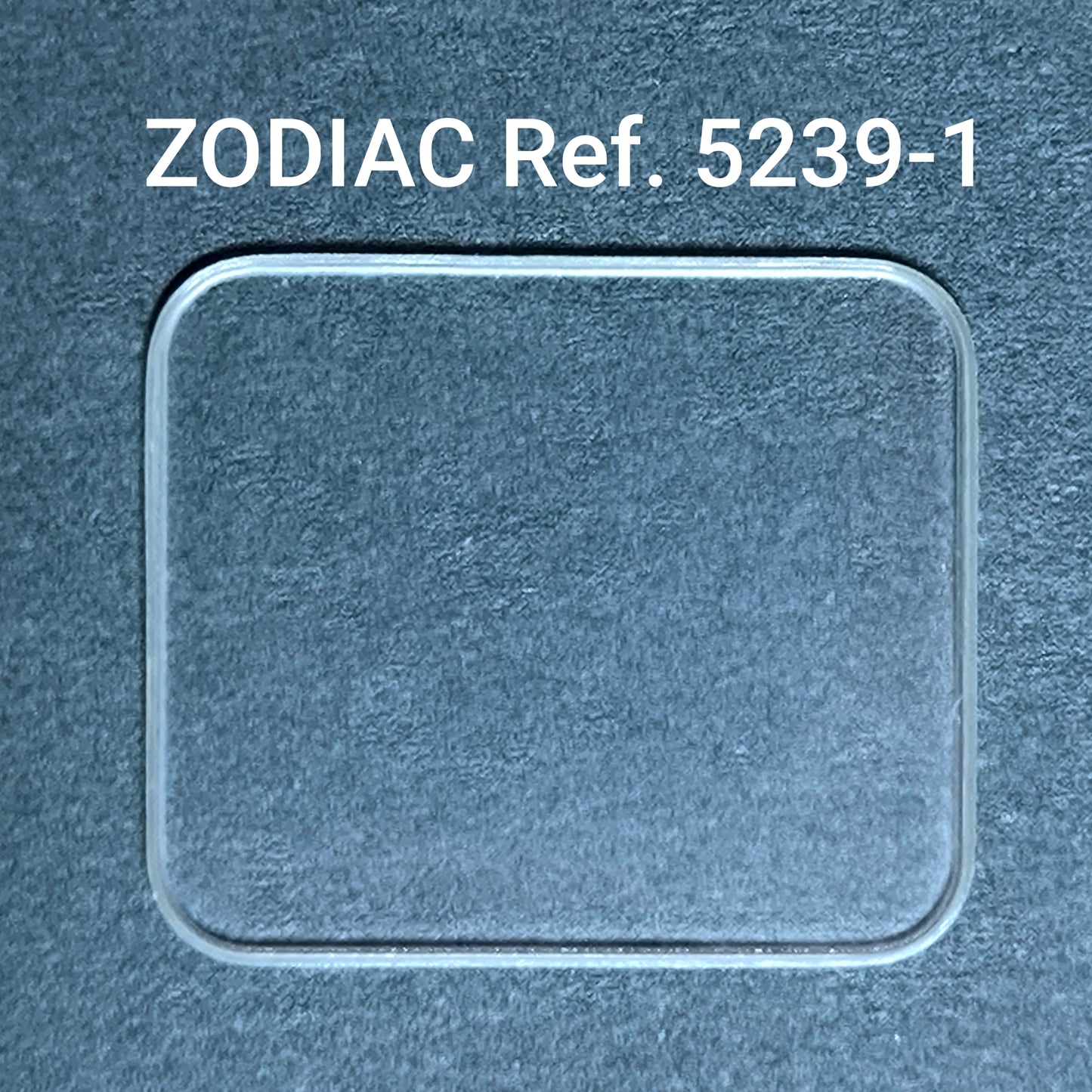 ZODIAC - orig. NOS Uhrglas mit I Dichtung - Vintage - Ref. 5239-1
