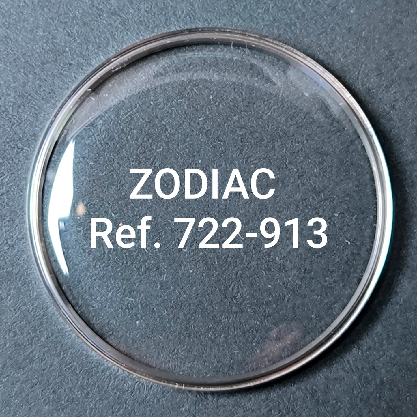 ZODIAC - orig. NOS Uhrglas - ATC - Vintage - Ref. 722-913
