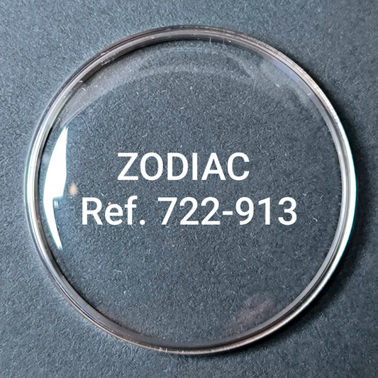 ZODIAC - orig. NOS Uhrglas - ATC - Vintage - Ref. 722-913