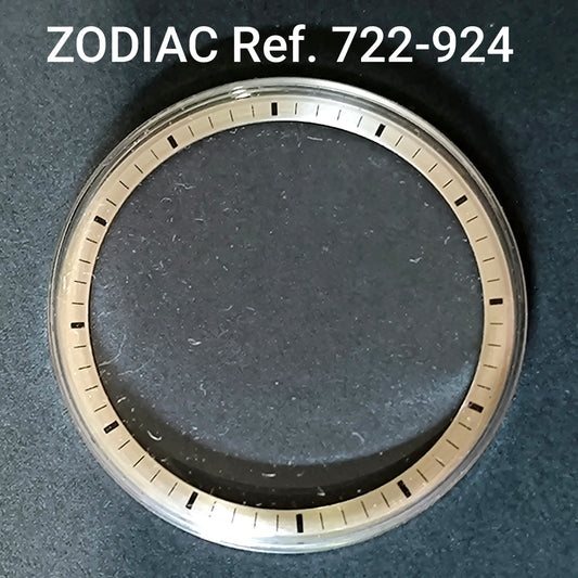 ZODIAC GOLDENLINE Automatic - orig. NOS Uhrglas - ATC - Vintage - Ref. 722-924 = ident. Ref. 723-924