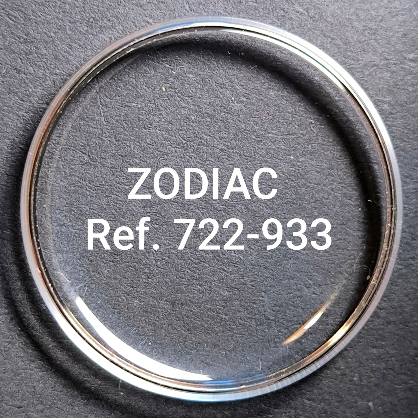 ZODIAC - orig. NOS ATC Uhrglas - Vintage - Kingline Chronometer Ref. 722-933