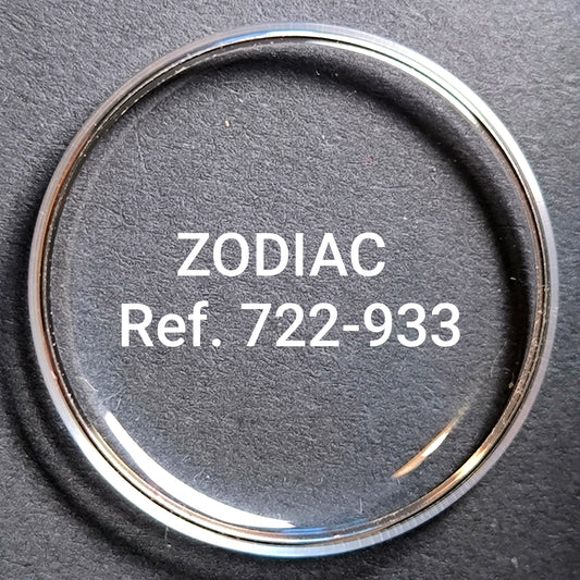 ZODIAC - orig. NOS ATC Uhrglas - Vintage - Kingline Chronometer Ref. 722-933
