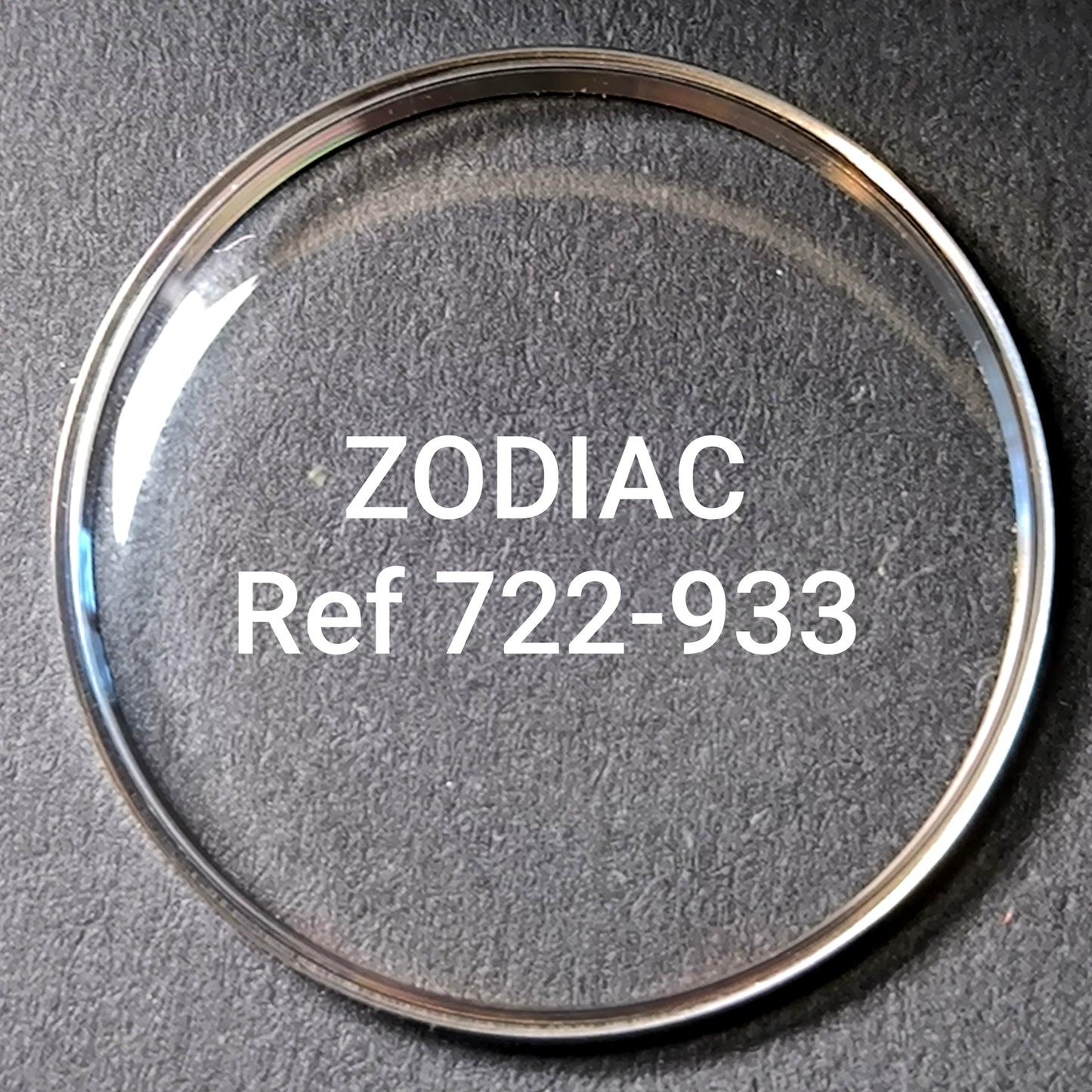 ZODIAC - orig. NOS ATC Uhrglas - Vintage - Kingline Chronometer Ref. 722-933
