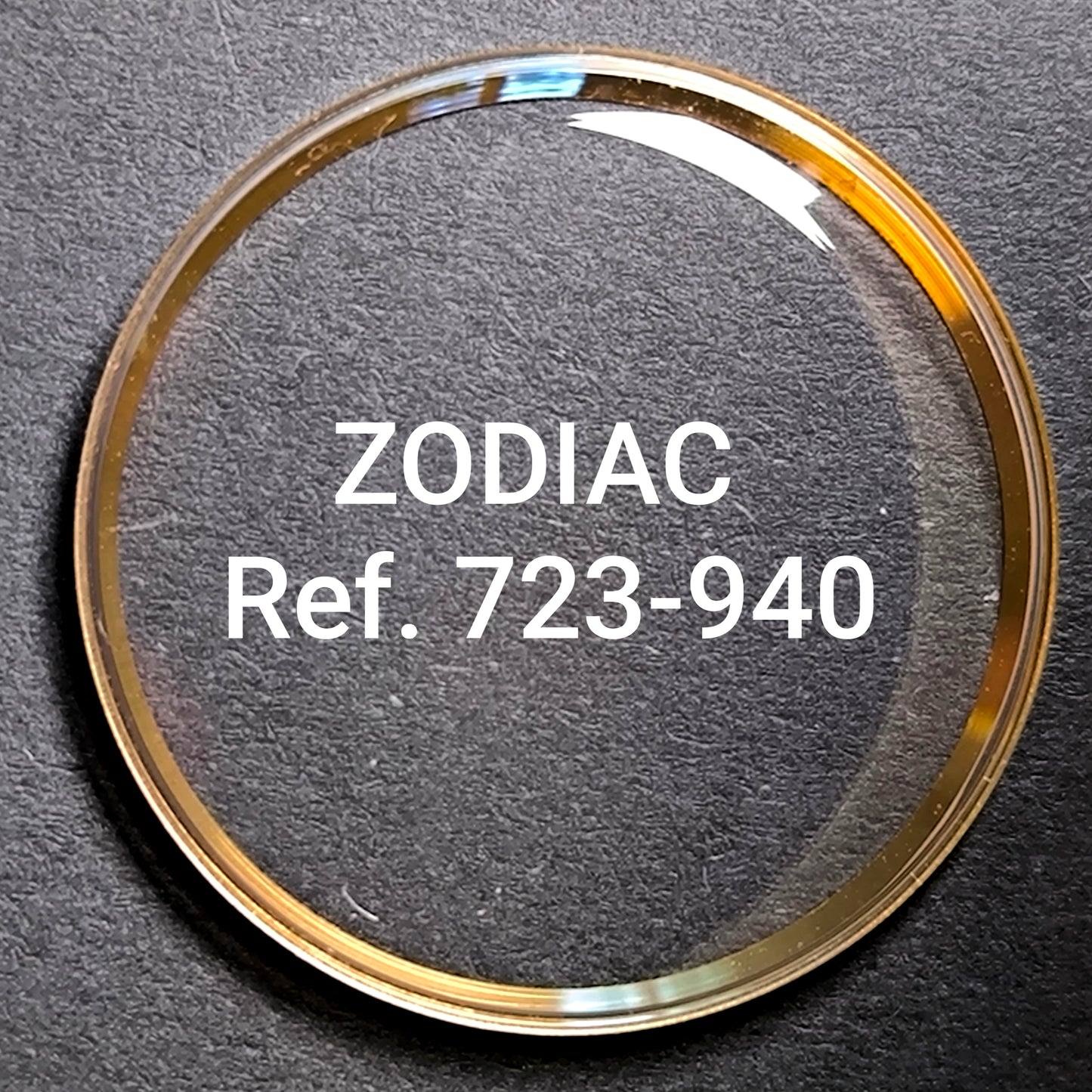 ZODIAC - orig. NOS ATG Uhrglas - Vintage - Ref. 723-940