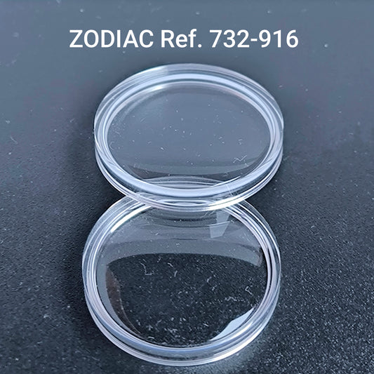 ZODIAC Sea Wolf - orig. NOS Uhrglas - Vintage - Ref. 732-916
