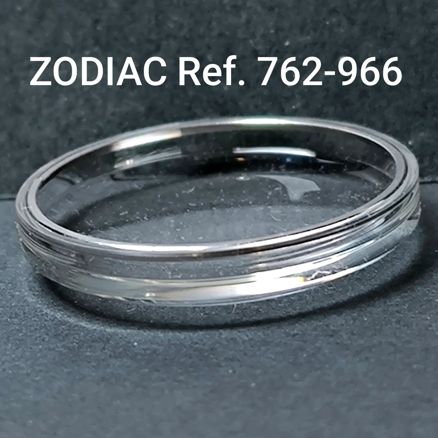 ZODIAC Sea Wolf - orig. NOS ATC Uhrglas - Vintage - Ref. 762-966