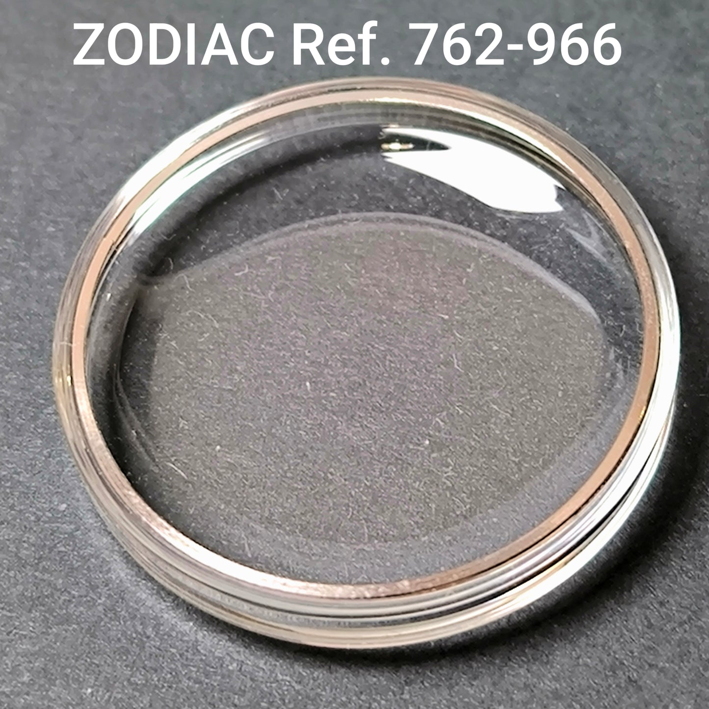 ZODIAC Sea Wolf - orig. NOS ATC Uhrglas - Vintage - Ref. 762-966