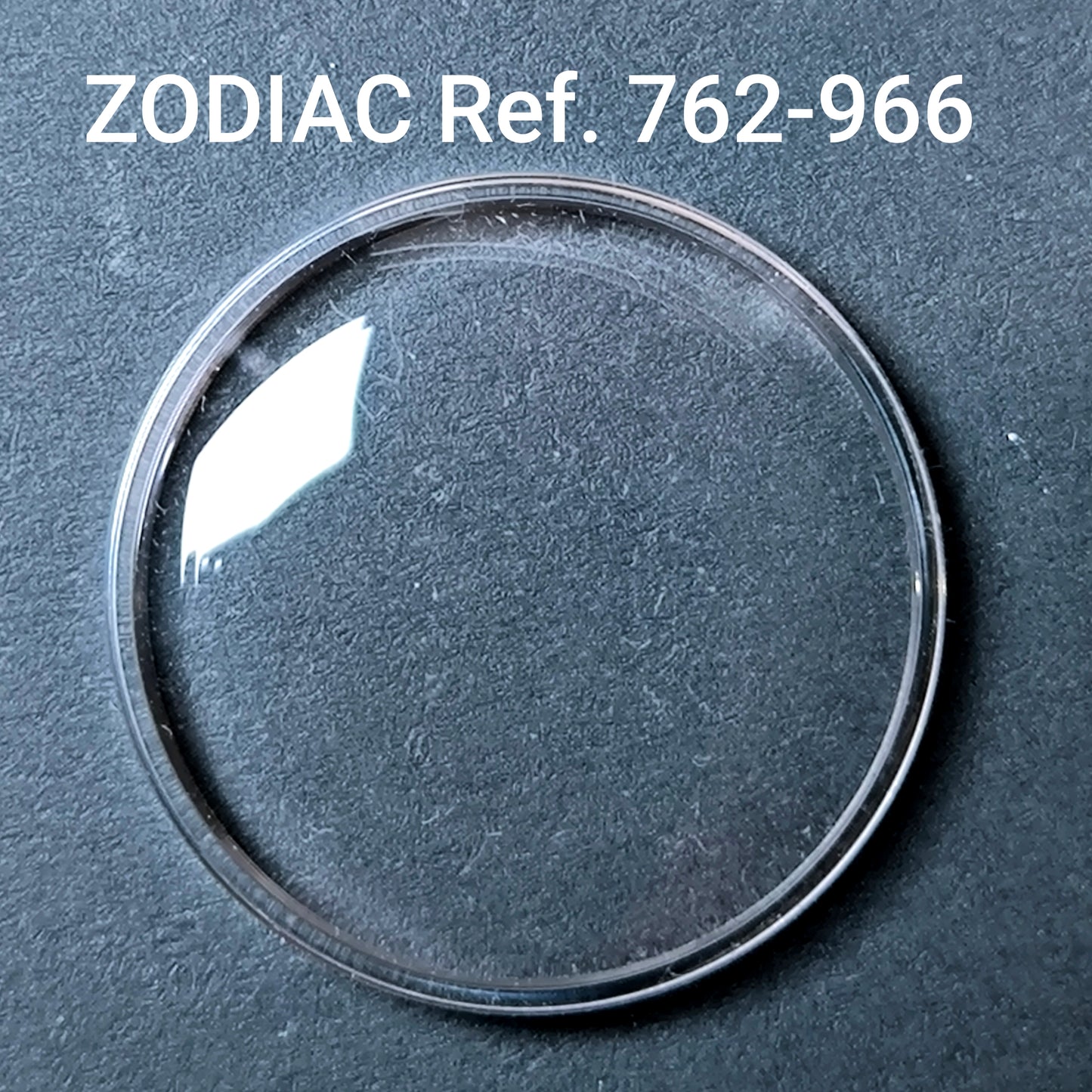 ZODIAC Sea Wolf - orig. NOS ATC Uhrglas - Vintage - Ref. 762-966