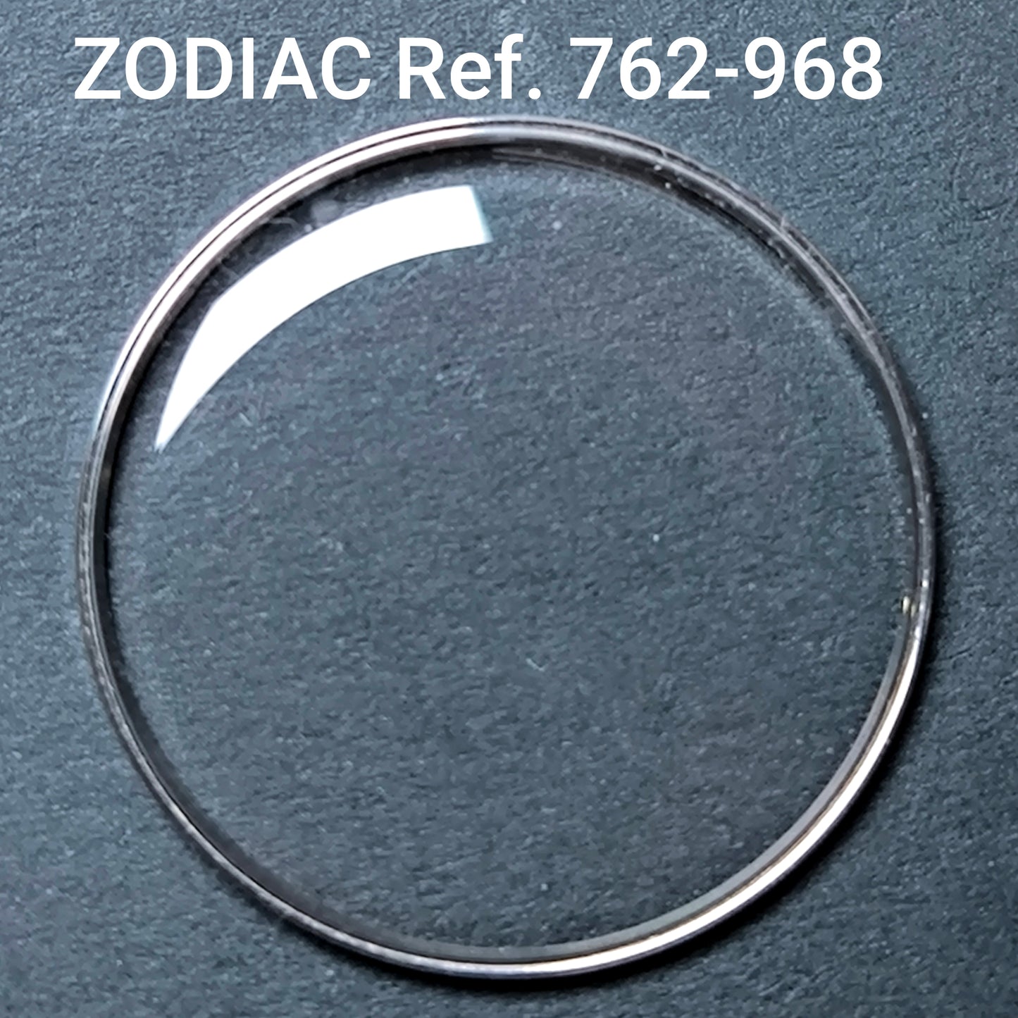 ZODIAC - orig. NOS Uhrglas - ATC - Vintage - Ref. 762-968