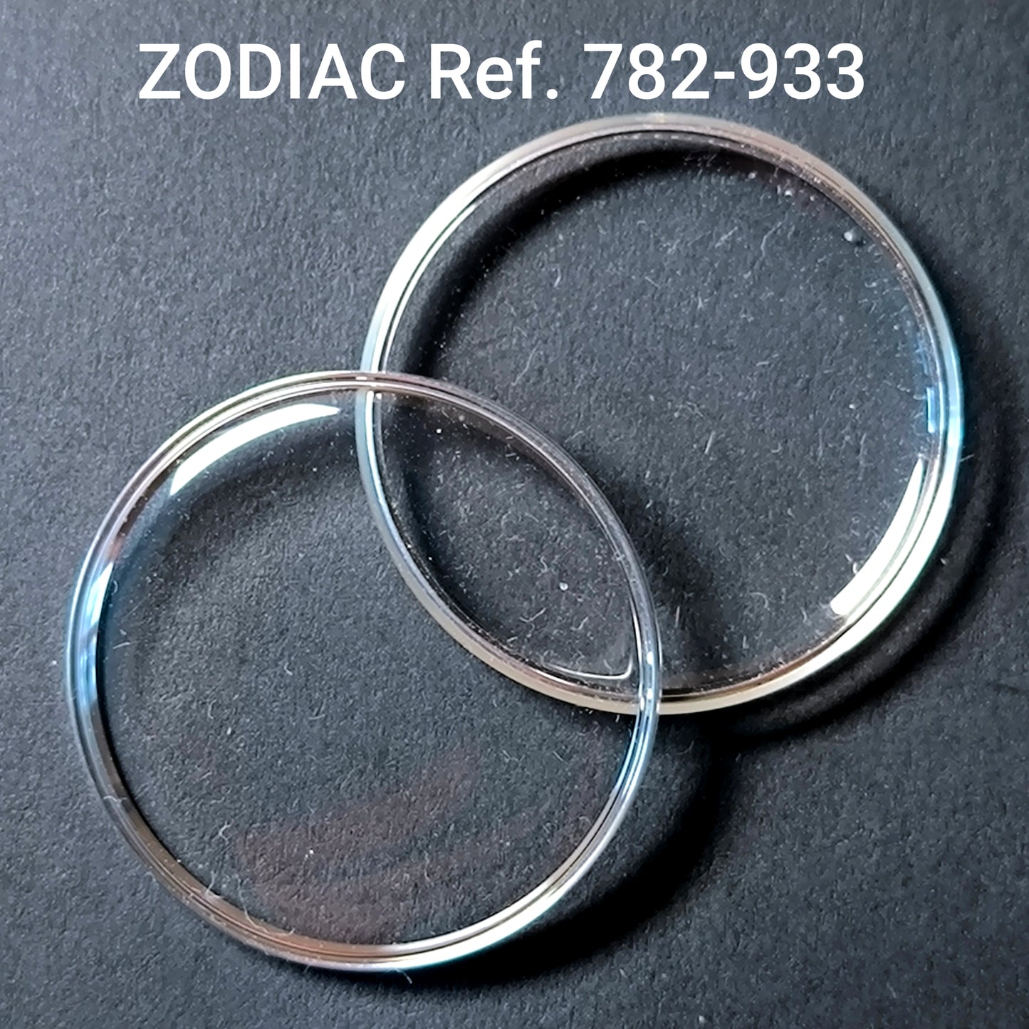 ZODIAC - orig. NOS ATC Uhrglas - Vintage - Kingline Chronometer 36000 Ref. 782-933