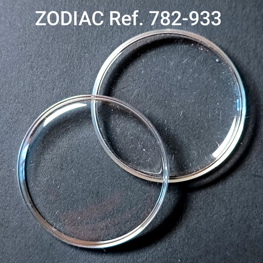 ZODIAC - orig. NOS ATC Uhrglas - Vintage - Kingline Chronometer 36000 Ref. 782-933