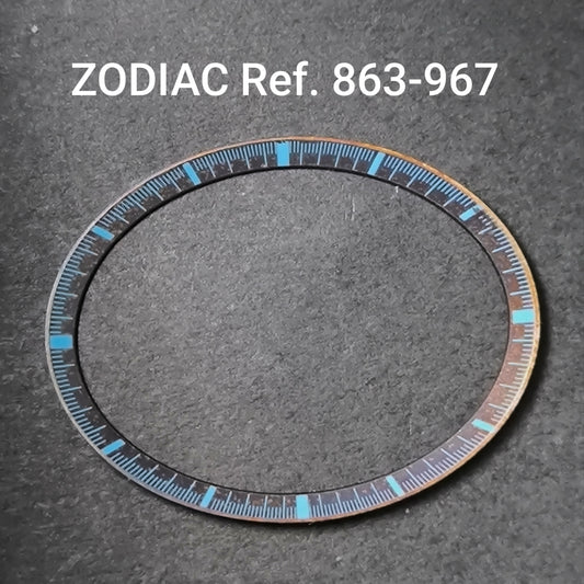 ZODIAC - orig. NOS REHAUT silberfarben - Vintage - Ref. 863-967