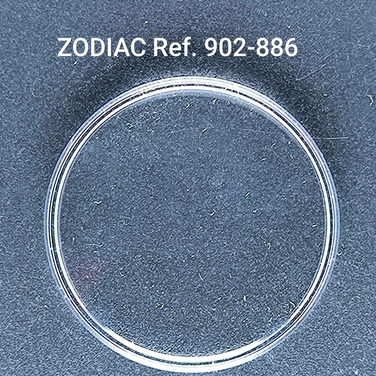 ZODIAC - orig. NOS Uhrglas - Vintage - Chronograph Ref. 902-886