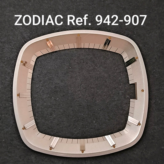 ZODIAC - orig. NOS REHAUT silberfarben - Vintage - Ref. 942-907