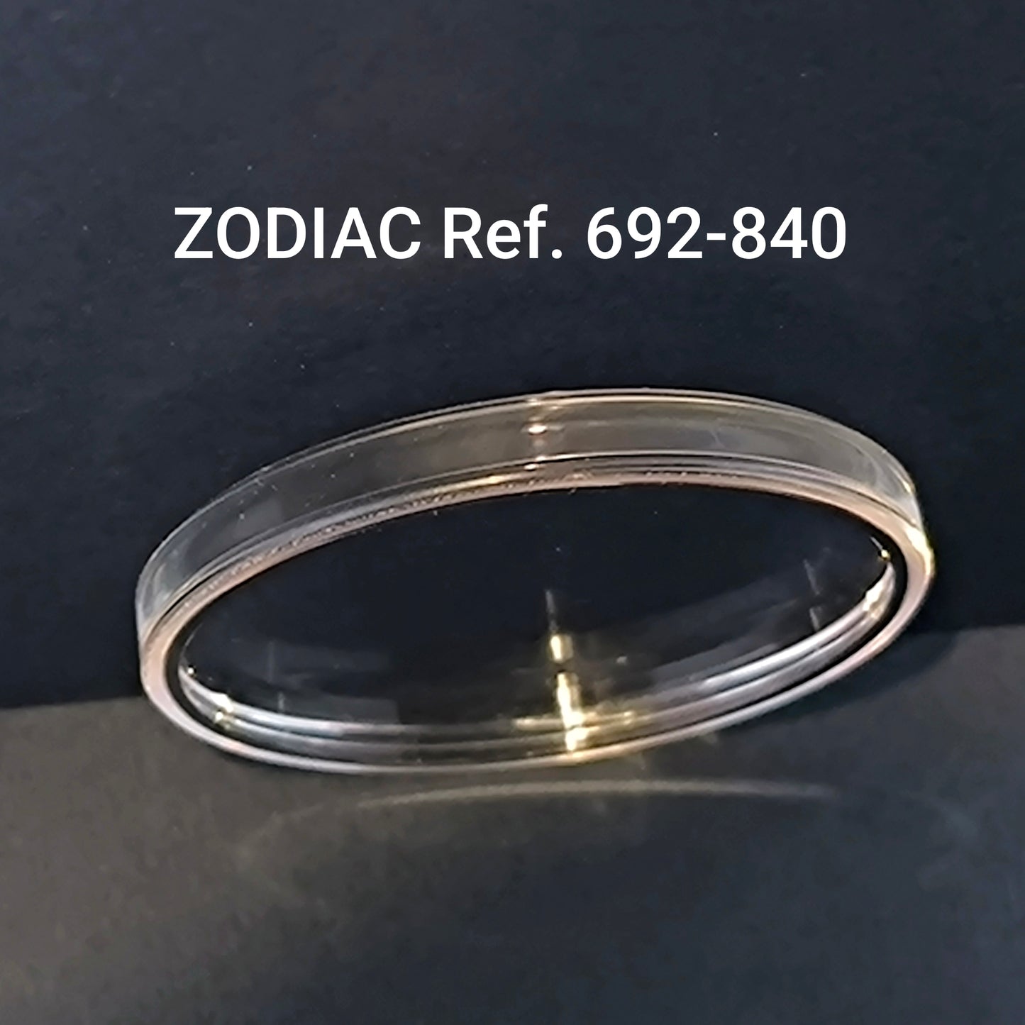ZODIAC - orig. NOS Uhrglas - Vintage - Ref. 692-840 - Sea Chron - Diver - Val. 72