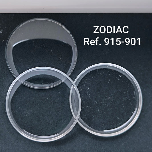ZODIAC - orig. NOS Uhrglas - Vintage - Ref. 915-901 - Plexiglas rund